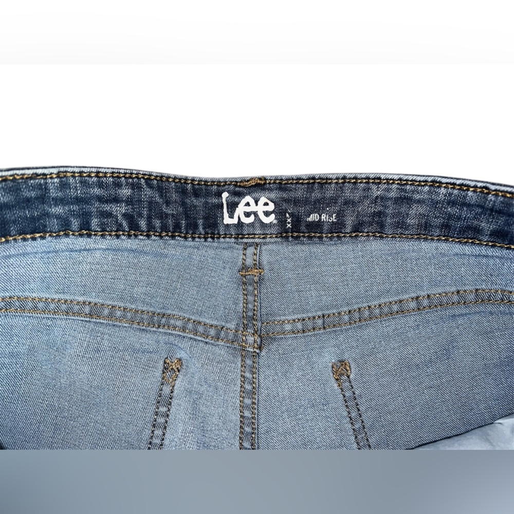 Mid Rise Denim Shorts - Picture 2 of 7
